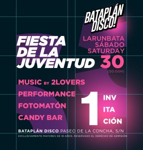 Fiesta de la Juventud en Bataplán