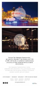 flyer de GU para ssgastronomika